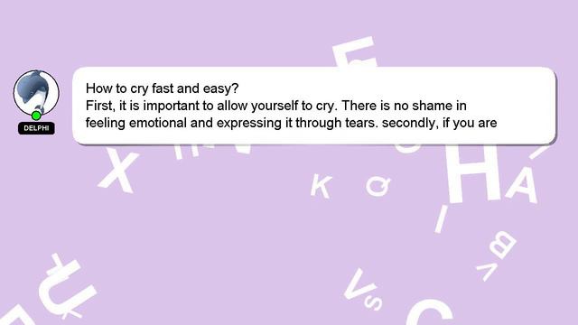 How to cry fast and easy? смотреть онлайн