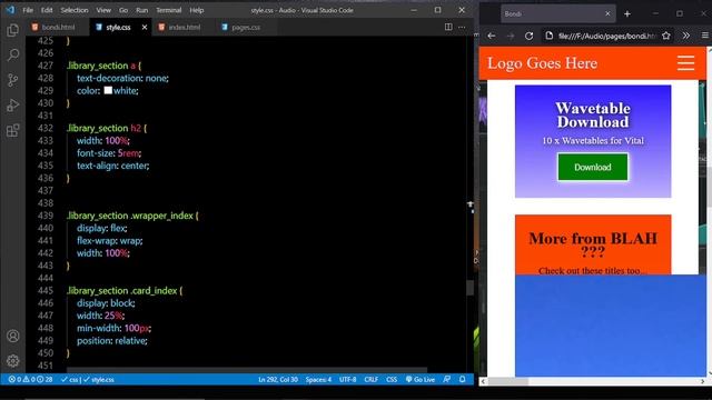 Recommended Pages Internal Links | Audio website from scratch using HTML CSS Python and Java Script смотреть онлайн