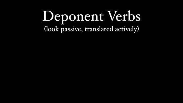 The Present Passive Infinitive смотреть онлайн