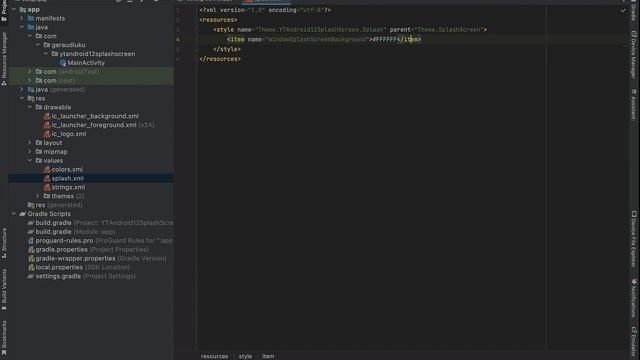 Implementing The New Android Splash Screen API смотреть онлайн