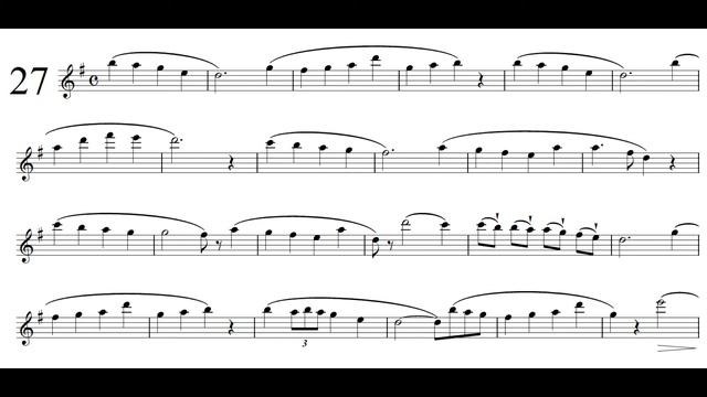 Concone 50 No.27 - Solo Piccolo смотреть онлайн