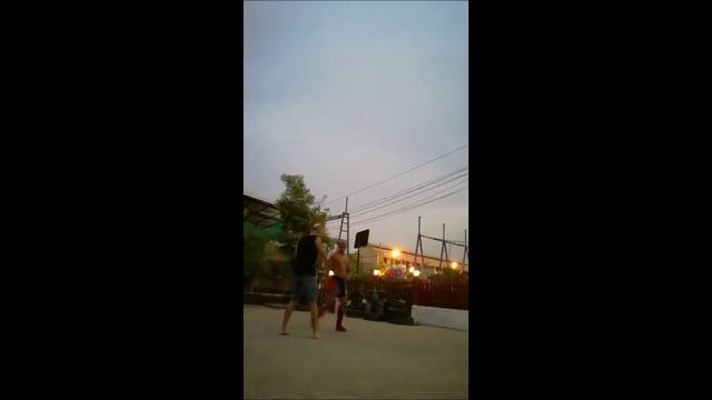 Orono Por Muang Ubon and Teodor Tedi Constantin Muay Thai backyard tips p2 Tedi Combat Team смотреть онлайн