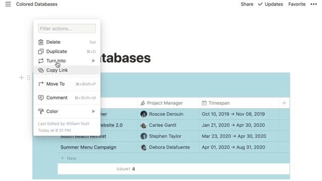 Notion Quick Tip: Add Color to Databases смотреть онлайн