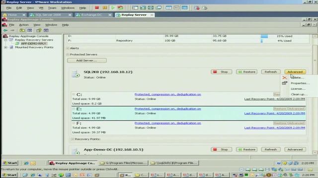 MS SQL Server 2008, 2005 Backup & Recovery Demo смотреть онлайн