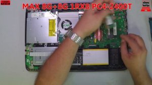 ASUS X756U Back Cover Open & Ram UpGrade