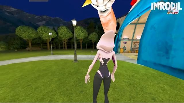 Daily Life of Funny Snowman Spider Man VS Ice Scream 7 | Experiments with Police And Baby |Imrodil| смотреть онлайн