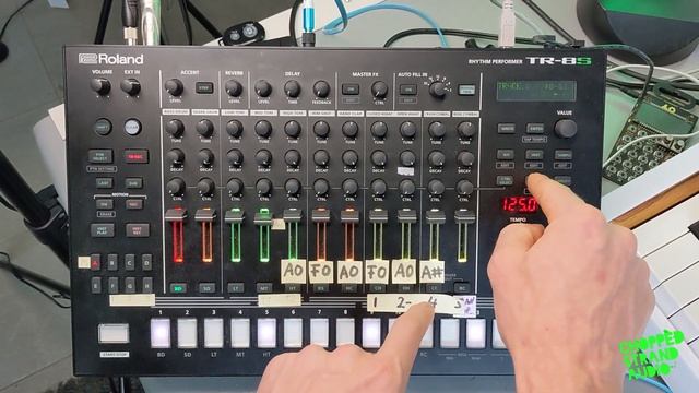 Roland TR-8S Guide / How to create a Blank Kit and Pattern смотреть онлайн
