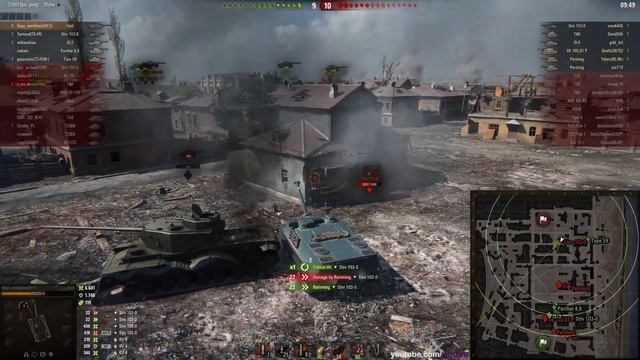 World of Tanks - AMX 50 Foch - 10.8K Damage - 7 Kills [HD] смотреть онлайн
