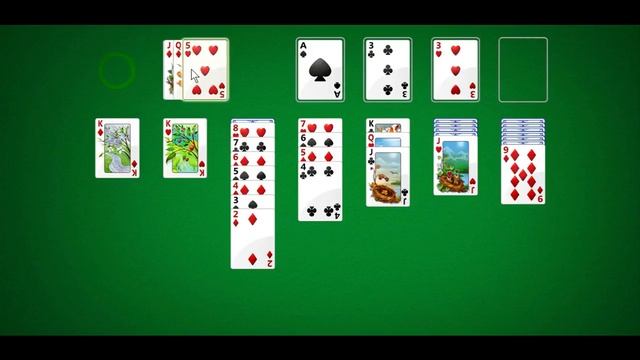 Игра Косынка!!! смотреть онлайн