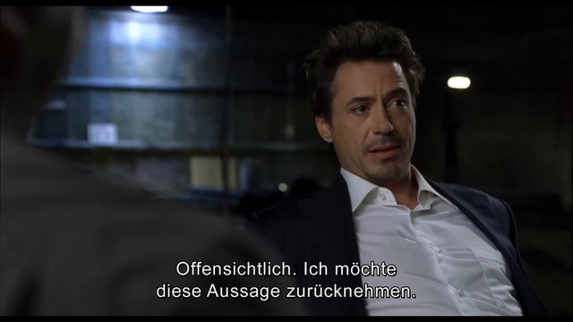 IRON MAN| Robert Downey Jr. Screentest Eng / Ger Sub