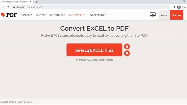 How to Convert Excel to PDF File 100% Working 2023 | Easily Convert your XLXS to PDF Online Tool смотреть онлайн