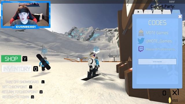 ROBLOX SNOWBOARDING GAME - ROBLOX SHRED TUTORIAL смотреть онлайн