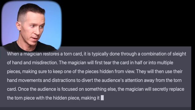 Magician REACTS to AI Chatbot EXPOSING magic secrets??? (ChatGPT) смотреть онлайн