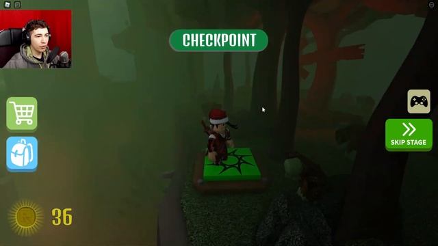 ПОПАЛ НА ОСТРОВ ЗОМБИ ! ТЕПЕРЬ КАК МНЕ ВЫЖИТЬ В Escape Zombie Island РОБЛОКС ! смотреть онлайн