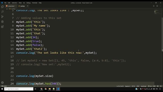 JavaScript Sets | JavaScript Tutorial In Hindi #58 смотреть онлайн