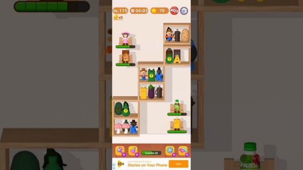 GOODS SORT - SORTING GAMES LEVEL 115