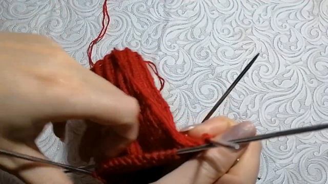 Носки спицами.//Новогодние носки .Попетельный подробный мастер класс.Свяжут даже начинающие. смотреть онлайн