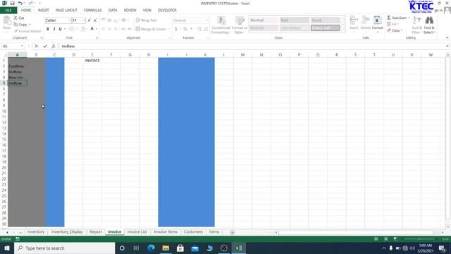 How To Create A Stock Inventory Management System In MS Excel And VBA Lesson 4 смотреть онлайн