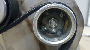 Барабанный фильтр из стиральной машины.