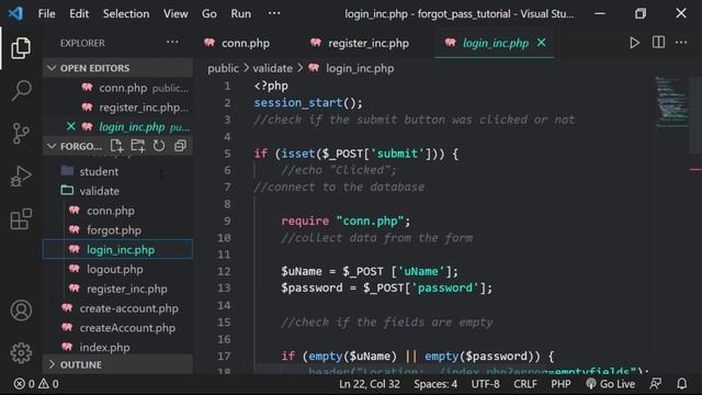 Password reset using php MySQL | login forgot password in html php and mysqli [ WITH SOURCE CODE ] смотреть онлайн