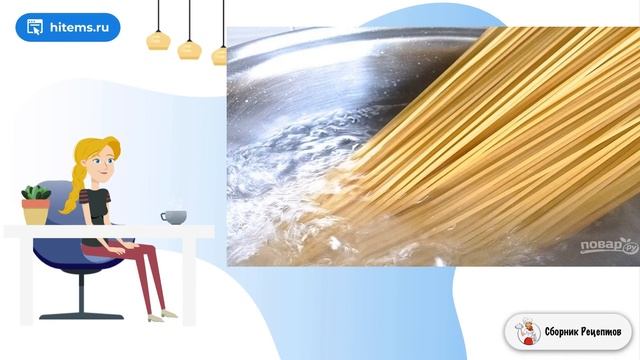 Спагетти с чесноком и петрушкой. Очень домашний рецепт смотреть онлайн