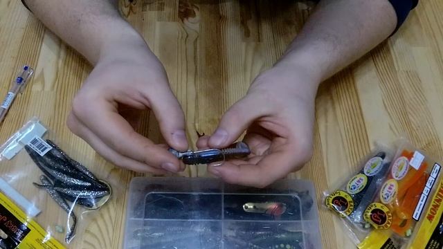 Монтаж силиконовых приманок на джиг-головке смотреть онлайн