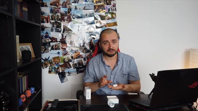 Unboxing Samsung Galaxy BUDS | first test | short opinion смотреть онлайн