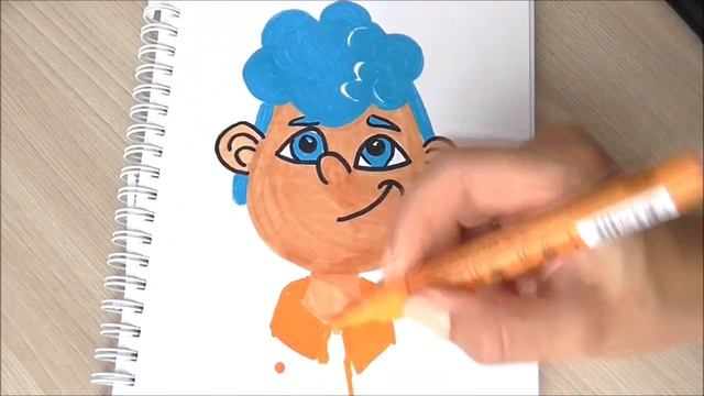 Drawing WADE as a Human (Elemental) смотреть онлайн