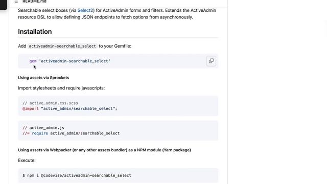Rails active admin add search option to dropdown menu смотреть онлайн