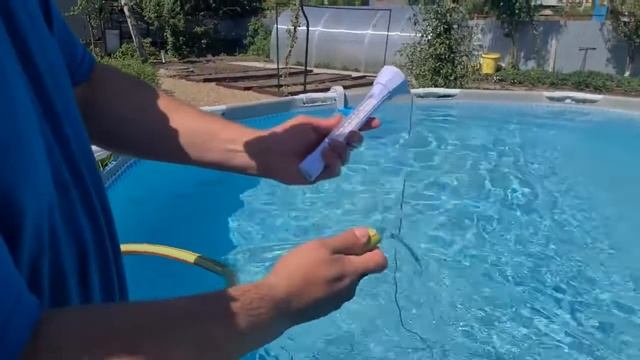 Водонагреватель для бассейна "Гольфстрим-1". Протопка углём! смотреть онлайн