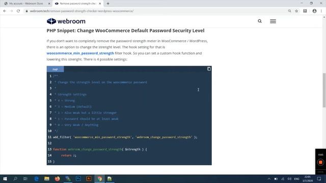 How To Disable the Password Strength Meter in WooCommerce смотреть онлайн