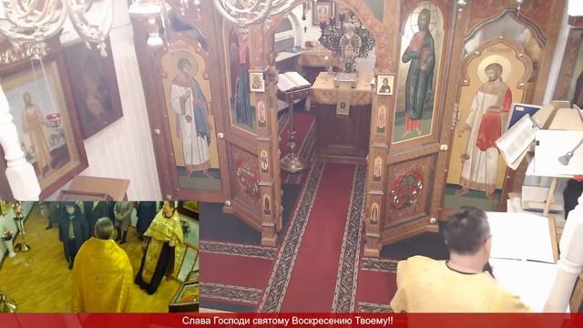 1 января 2022 (вечер). Неделя 28-я по Пятидесятнице, перед Рождеством Христовым, святых отец смотреть онлайн