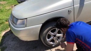 Как правильно снять колесо с автомобиля ? Cмотри видео !!!