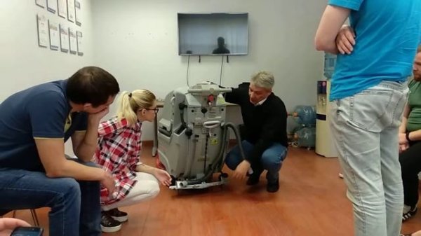 Comac как устроена поломоечная машина Antea 50 B / BТ