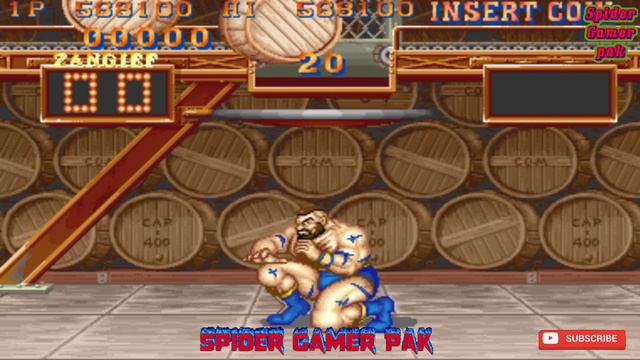 Street Fighter 2 Hack - Golden Punishment Edition - Zangief Playthrough смотреть онлайн