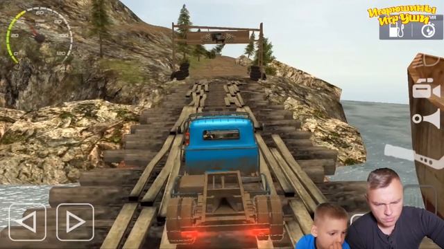 МАШИНКИ ЗИЛ 130 Едет в ГОРУ!!! Как ИГОРЮША и Папа ЗИЛ Заводили! смотреть онлайн