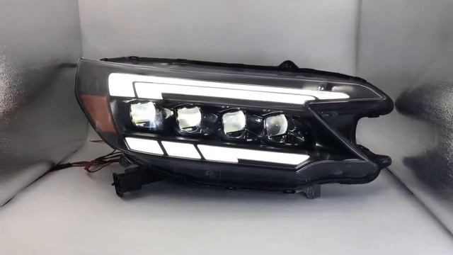 Honda CRV 2012-2014 Full LED headlights @topmanshopworld смотреть онлайн