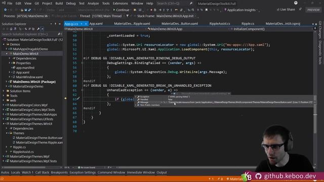 WPF/WinUI - Material Design in XAML exploring a WinUI 3 port смотреть онлайн