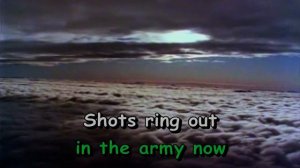 Status Quo - You're In The Army Now (karaoke)