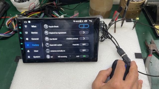 LEHX CAR RADIO Touch Screen Correction