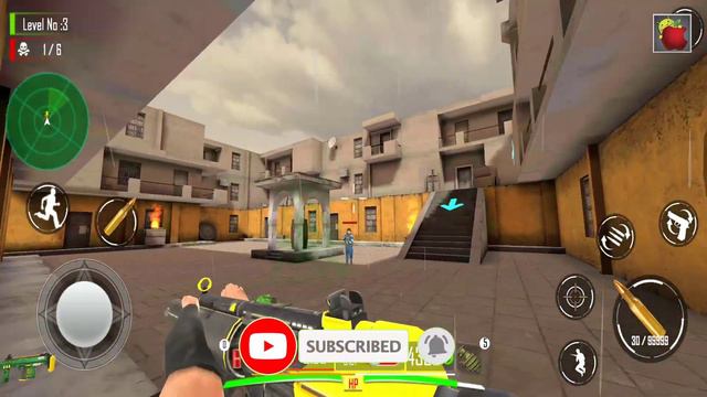 FPS Commando Shooting Strike - Anti Terrorist Game - Android GamePlay #3 смотреть онлайн
