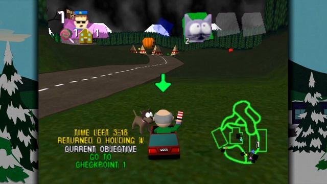 South Park Rally - How Unlock Mr. Garrison! (South Park Rally, 1999-2000) смотреть онлайн