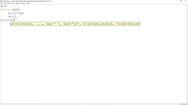 While loops in python смотреть онлайн