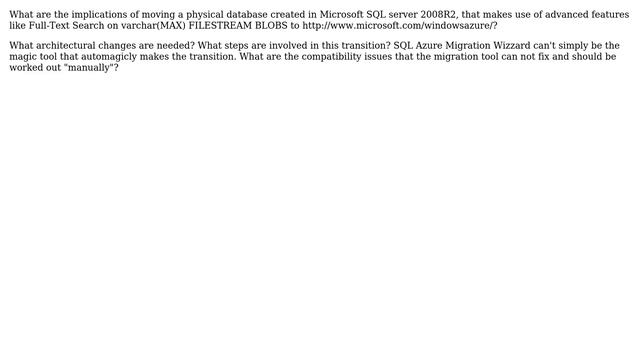 Databases: Migrating from a physical database to a cloud database смотреть онлайн