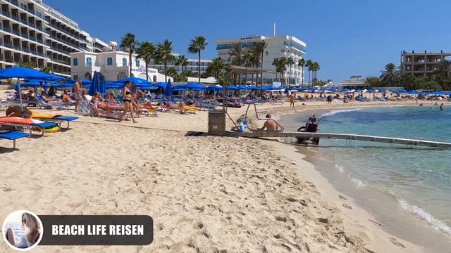 ☀️ VATHIA GONIA Strandspaziergang 4K, Ayia Napa, Zypern ▶ Wanderung am Strand von Vathia Gonia смотреть онлайн