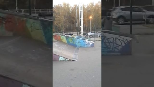 Скейт-парк в городе 1-ый Московский Парк. смотреть онлайн