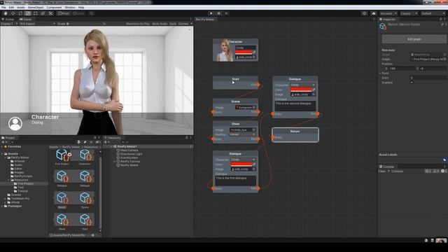 Creating a New Project in Ren'Py Maker смотреть онлайн