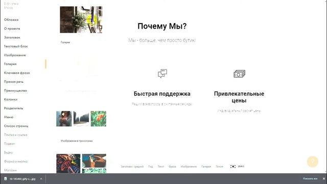 Практика: вводный урок по веб-дизайну на Tilda смотреть онлайн