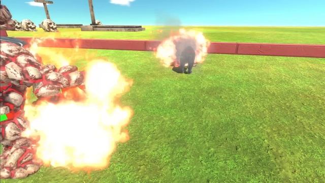 Infernals Revolt - Giant Scourge Counterattack | Animal Revolt Battle Simulator смотреть онлайн