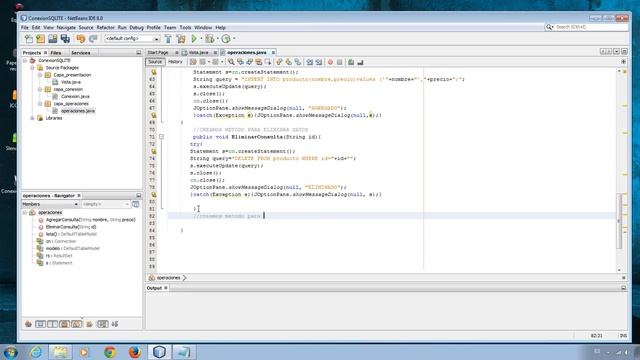SQLite (Consultas-Conexion) - Java - Netbeans 8.0 смотреть онлайн